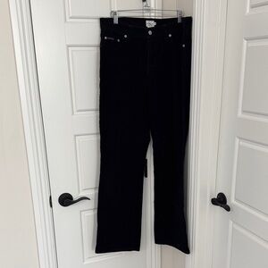 Calvin Klein black corduroy jeans size 12